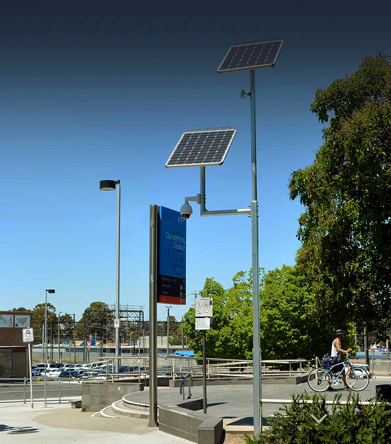 Safe City Solar installation